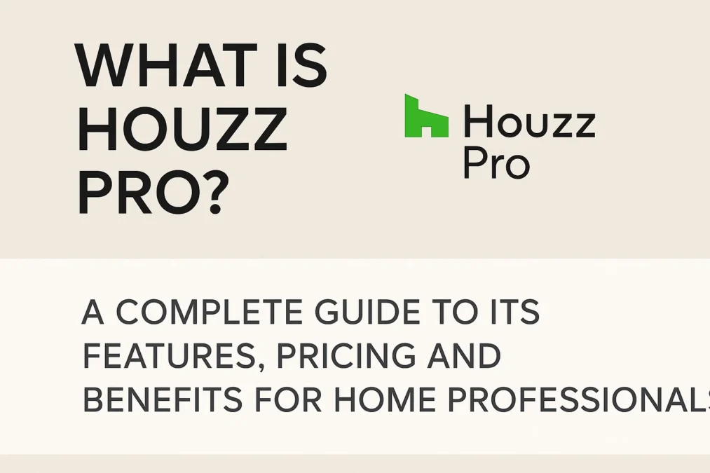 What Is Houzz Pro? A Complete Guide to Its Features Pricing and Benefits for Home Professionals