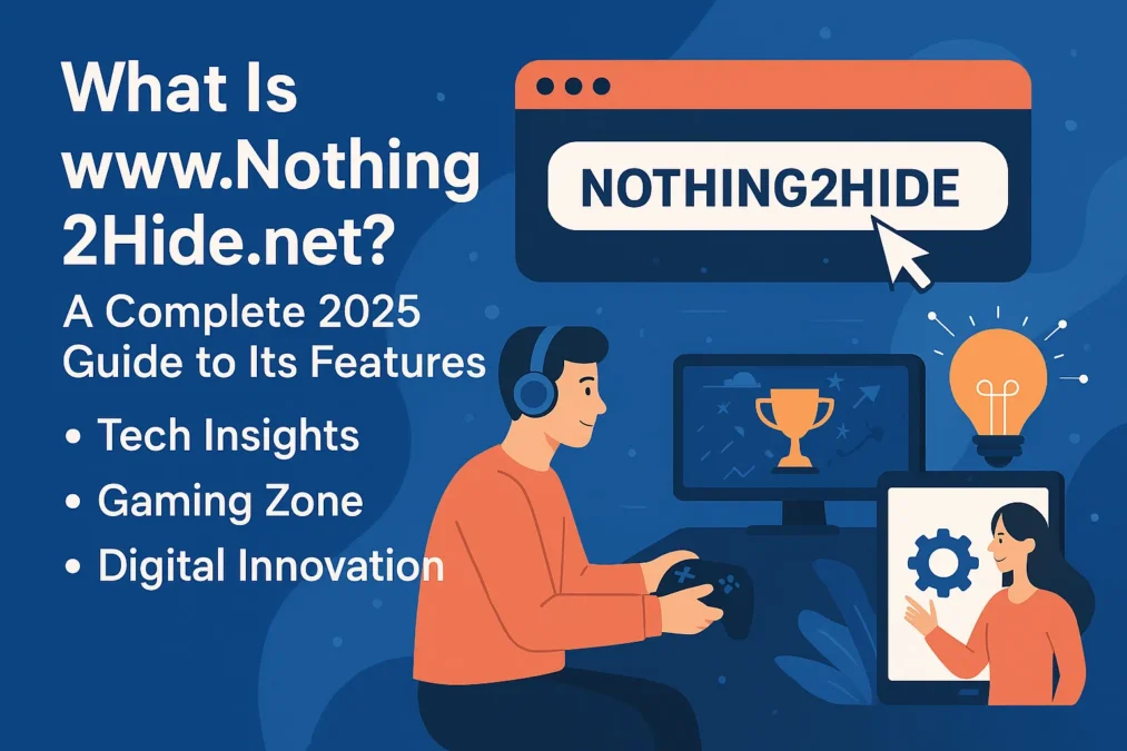 What Is www.Nothing2Hidenet? A Complete 2025 Guide to Its Features Tech Insights Gaming Zone and Digital Innovation