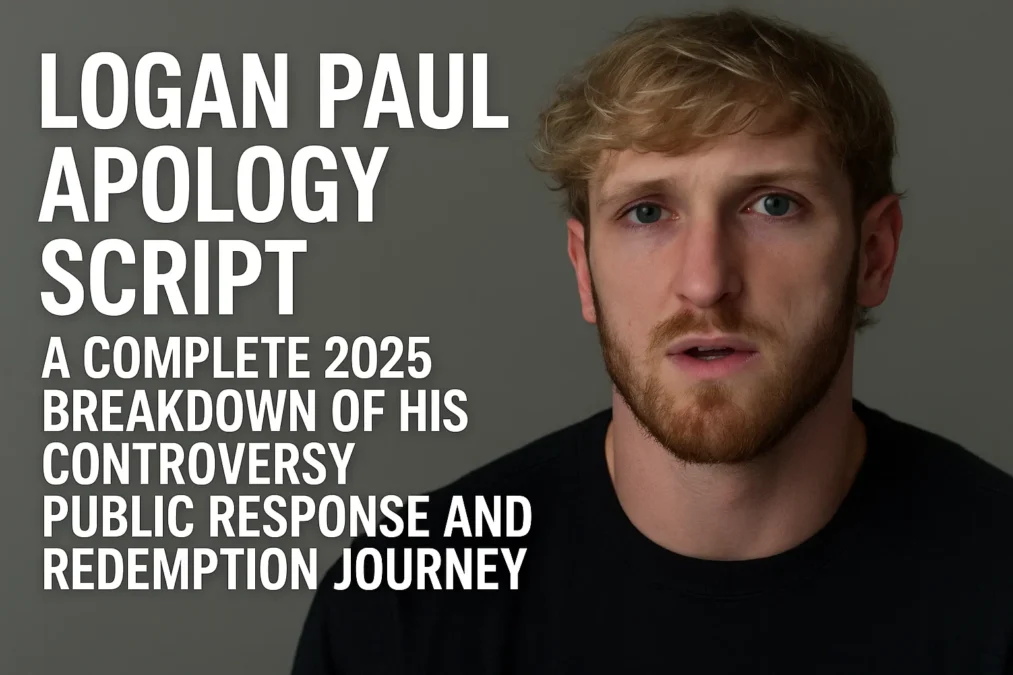 What is Logan Paul Apology Script: A Complete 2025 Breakdown of His Controversy Public Response and Redemption Journey