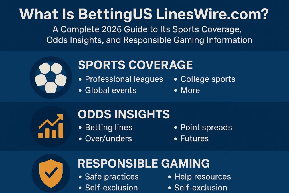 What Is Betting US LinesWire.com? A Complete 2025 Guide to Its Sports Coverage Odds Insights and Responsible Gaming Information